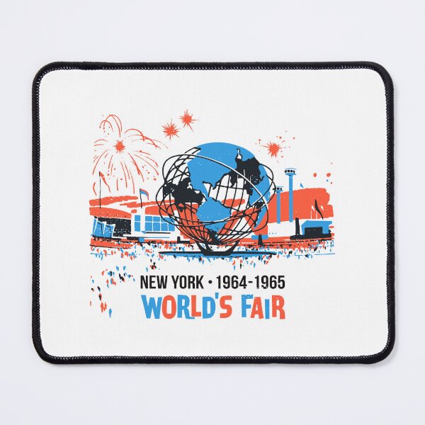 Item preview, 1964 1965 New York World's Fair Unisphere and Icons Full Color designed and sold by deadmansupplyco.