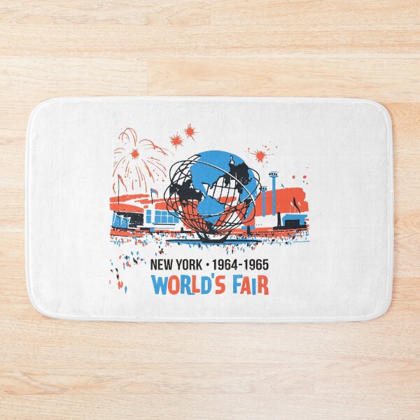 Item preview, 1964 1965 New York World's Fair Unisphere and Icons Full Color designed and sold by deadmansupplyco.