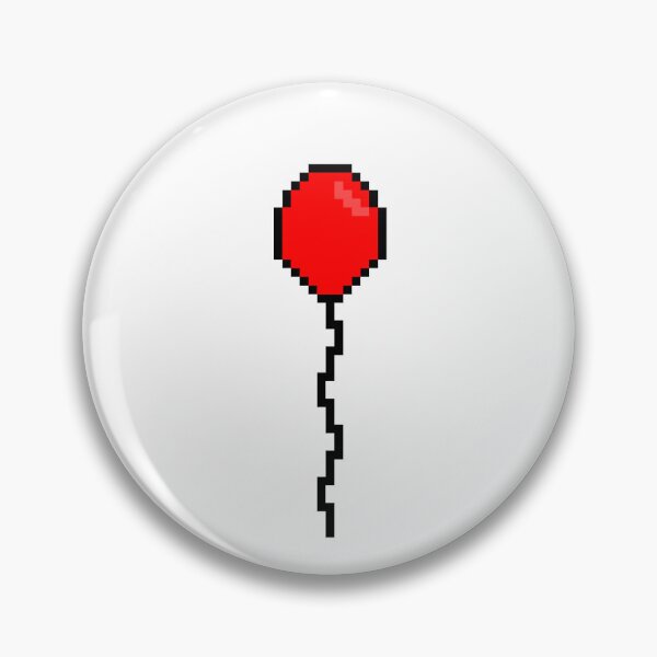 Item preview, Pixel Red Balloon designed and sold by nikki-c-123.
