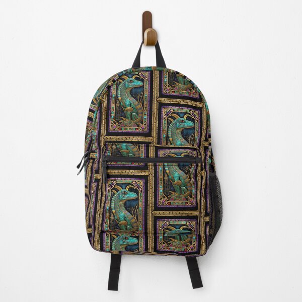 Item preview, Abstract Ancient Egyptian Crockodile Art designed and sold by TheDarkWardrobe.