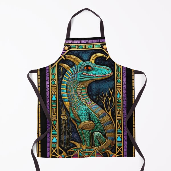 Item preview, Abstract Ancient Egyptian Crockodile Art designed and sold by TheDarkWardrobe.