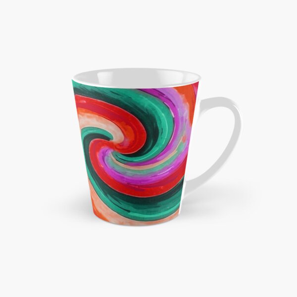 Item preview, Red and Teal Loli Pop Soothing Colors Swirl  designed and sold by SassyArtistry.