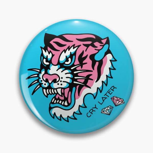 Item preview, Cry Later Tiger  designed and sold by Corinne Alexa Jackson.