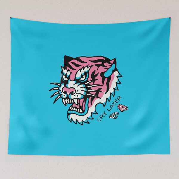 Item preview, Cry Later Tiger designed and sold by Corinne Alexa Jackson.