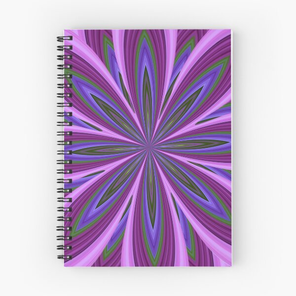 Item preview, Crazy Purple, Pink & Blue Flower Kaleidoscope designed and sold by BreezyBalloon.