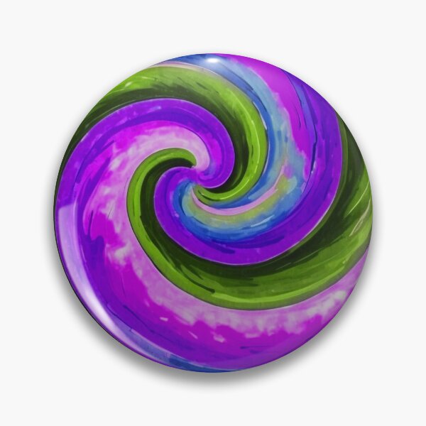 Item preview, Purple and green Loli Pop Soothing Colors Swirl  designed and sold by SassyArtistry.