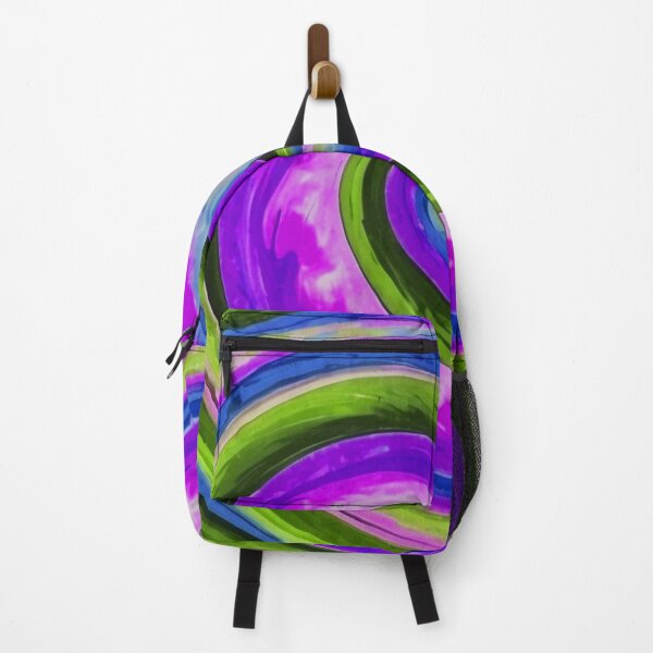 Item preview, Purple and green Loli Pop Soothing Colors Swirl designed and sold by SassyArtistry.