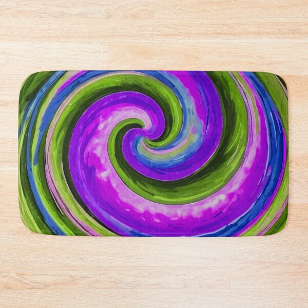 Item preview, Purple and green Loli Pop Soothing Colors Swirl  designed and sold by SassyArtistry.