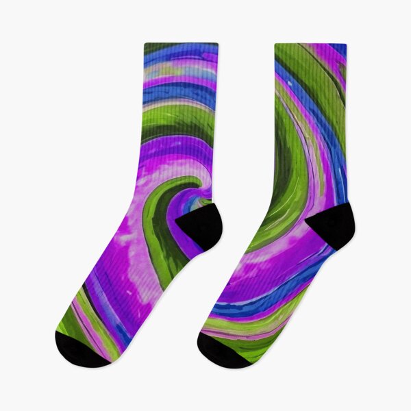 Item preview, Purple and green Loli Pop Soothing Colors Swirl  designed and sold by SassyArtistry.