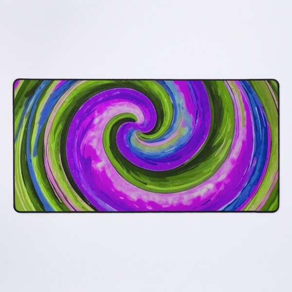 Item preview, Purple and green Loli Pop Soothing Colors Swirl  designed and sold by SassyArtistry.