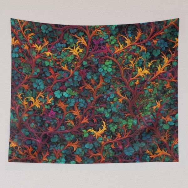 Item preview, Abstract Colorful Briar Patch Pattern designed and sold by calibrit.