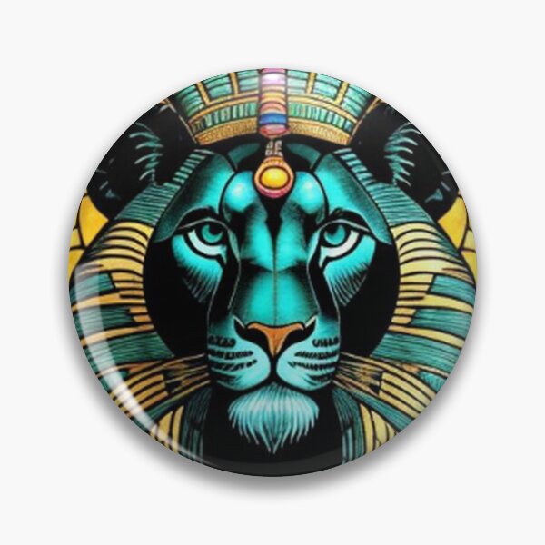 Item preview, Abstract Ancient Egyptian Lion  Art  designed and sold by TheDarkWardrobe.