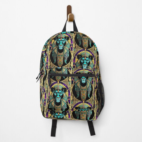 Item preview, Abstract Ancient Egyptian Lion Art designed and sold by TheDarkWardrobe.