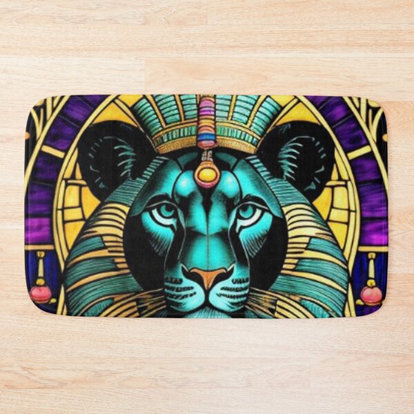 Item preview, Abstract Ancient Egyptian Lion  Art  designed and sold by TheDarkWardrobe.