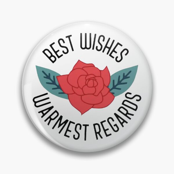 Item preview, Best wishes, warmest regards designed and sold by discocowgirl.