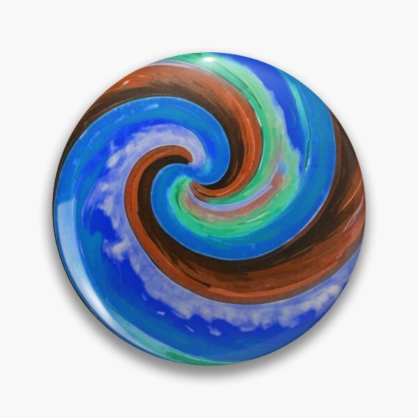 Item preview, Red and Blue Loli Pop Soothing Colors Swirl  designed and sold by SassyArtistry.