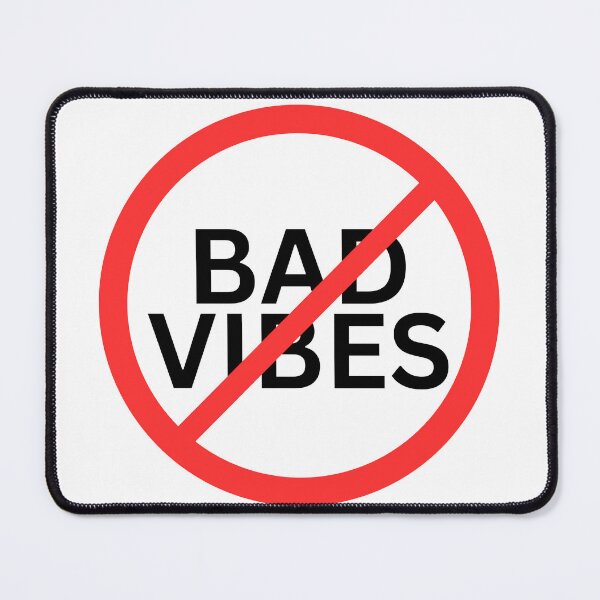 Item preview, No Bad Vibes designed and sold by bostmeyer.
