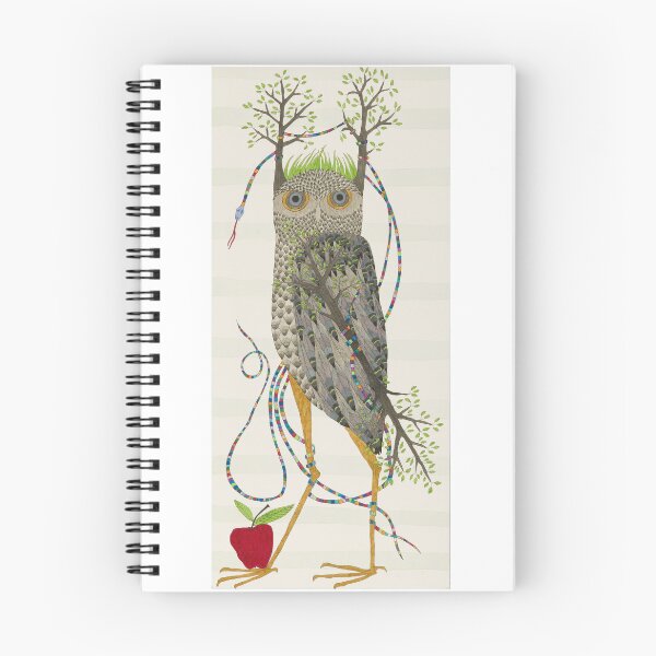Item preview, Owl with Red Apple designed and sold by KakiDimock.