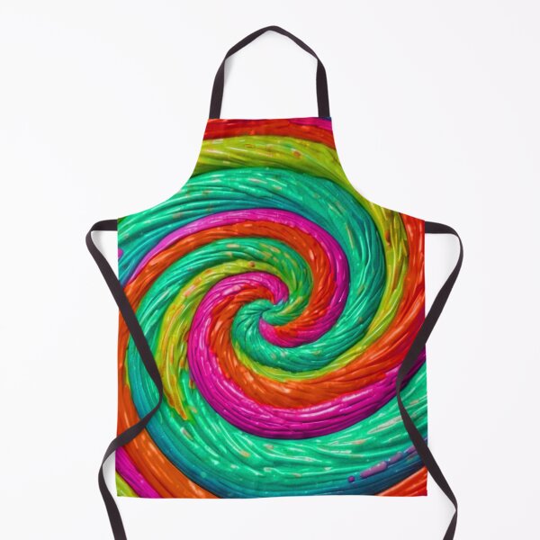 Item preview, Pink Neon Loli Pop Soothing Colors Fabric Texture Swirl  designed and sold by SassyArtistry.
