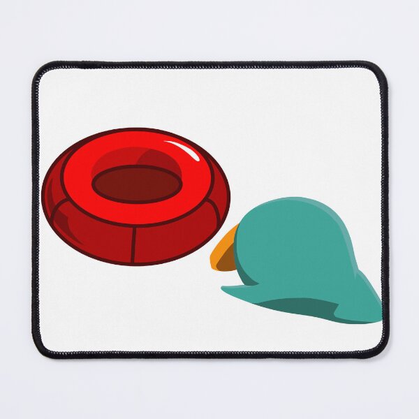 Item preview, Club Penguin Sled Tumble (Aqua) designed and sold by LovelyBirb.