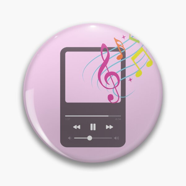Item preview, An IPod With Music Notation Sticker designed and sold by BrightrDayMusicArt.