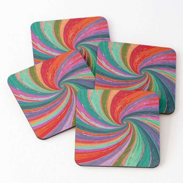 Item preview, Bright Tornado Soothing Colors Swirl  designed and sold by SassyArtistry.