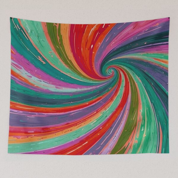 Item preview, Bright Tornado Soothing Colors Swirl  designed and sold by SassyArtistry.
