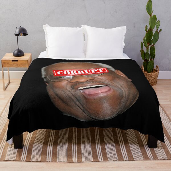 Item preview, Clarence Thomas Corrupt (corrupt label) designed and sold by Thelittlelord.