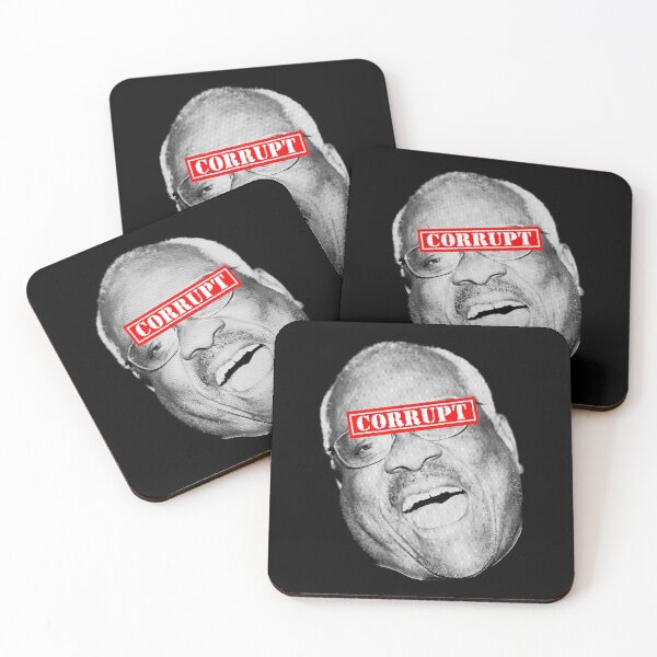 Item preview, Clarence Thomas Corrupt (corrupt label BW) designed and sold by Thelittlelord.