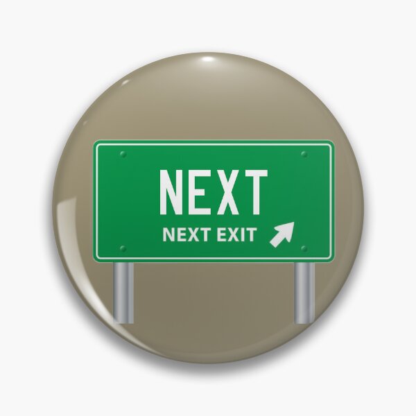 Item preview,  SIGNS OF THE TIMES  NEXT EXIT designed and sold by THE AMERICAN TEEVANGELIST.