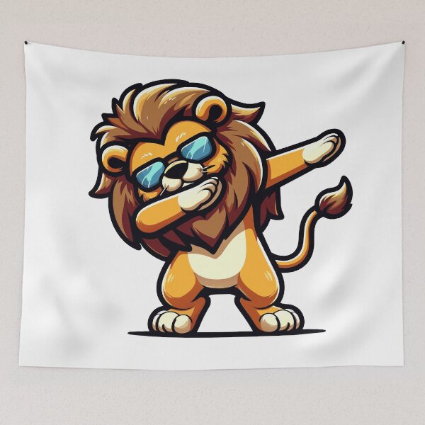 Item preview, Lion Dabbing designed and sold by Designowner.