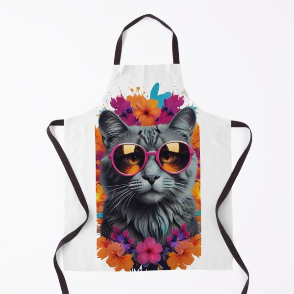 Item preview, Cat Gray with Sunglass designed and sold by Haroldofig.