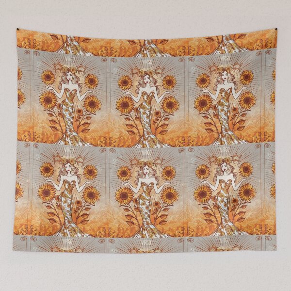 Item preview, Virgo Astrology. Sun in Virgo, Zodiac sign, Virgo symbol designed and sold by ZodiacWonders.