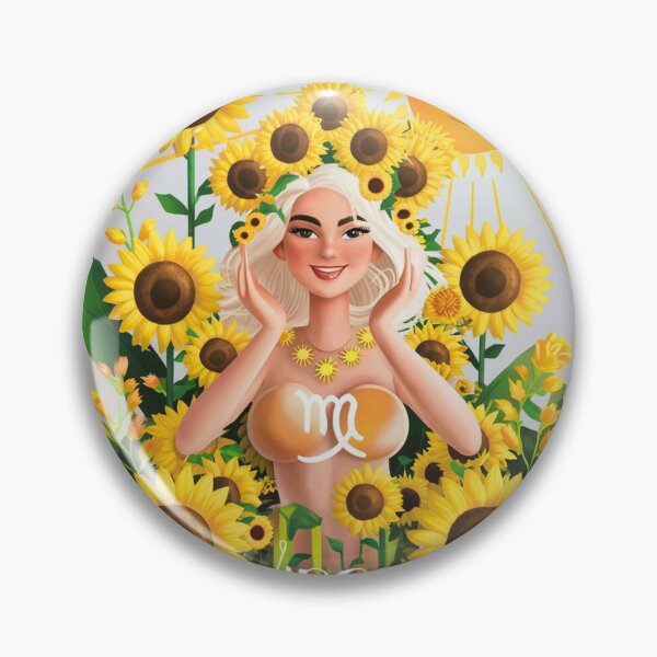 Item preview, Virgo Astrology. Sun in Virgo, Zodiac sign, Virgo symbol designed and sold by ZodiacWonders.