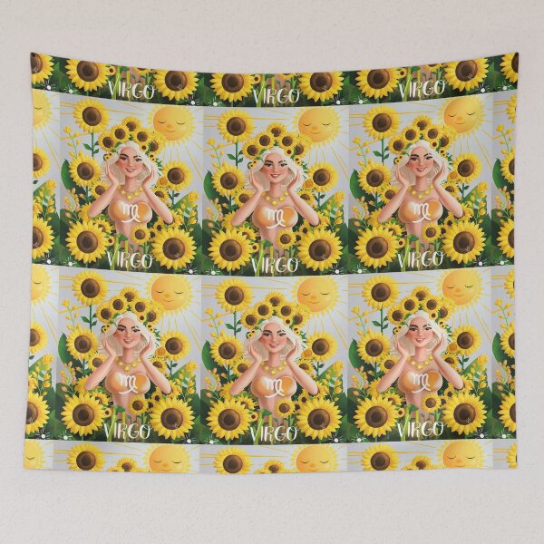 Item preview, Virgo Astrology. Sun in Virgo, Zodiac sign, Virgo symbol designed and sold by ZodiacWonders.