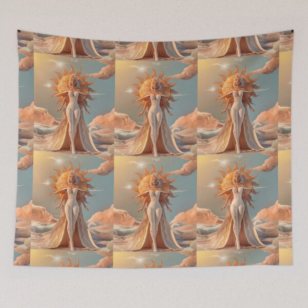Item preview, Virgo Astrology. Sun in Virgo, Zodiac sign, Virgo symbol designed and sold by ZodiacWonders.