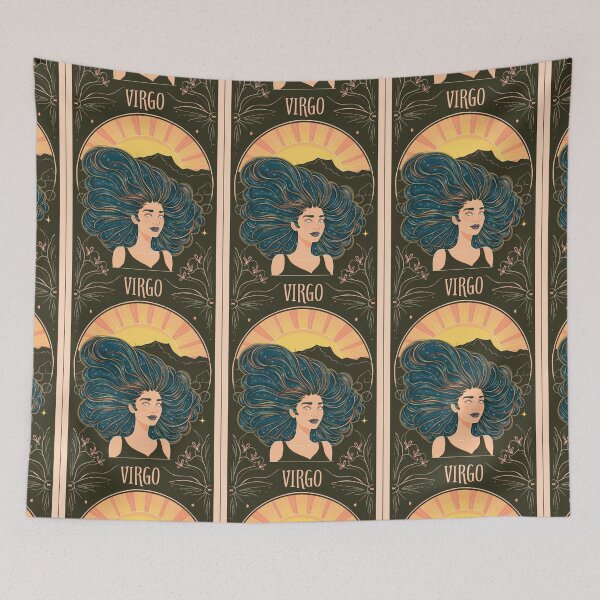 Item preview, Virgo Astrology. Sun in Virgo, Zodiac sign, Virgo symbol designed and sold by ZodiacWonders.