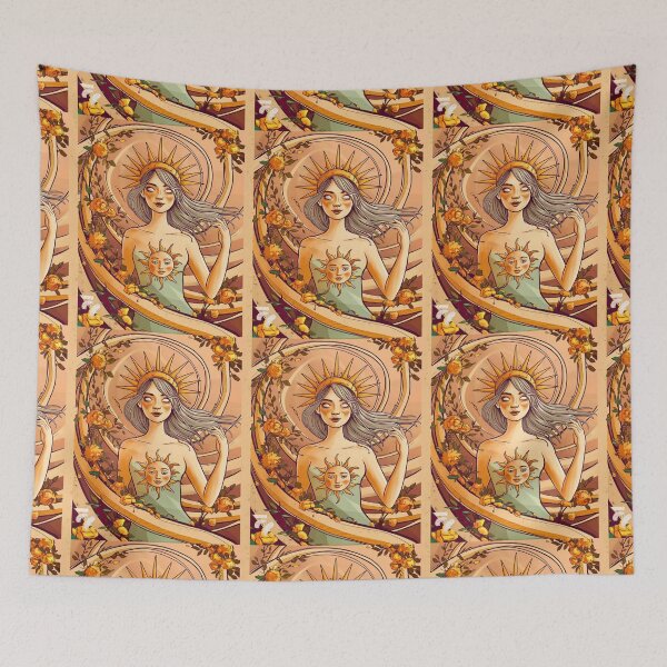 Item preview, Virgo Astrology. Sun in Virgo, Zodiac sign, Virgo symbol designed and sold by ZodiacWonders.