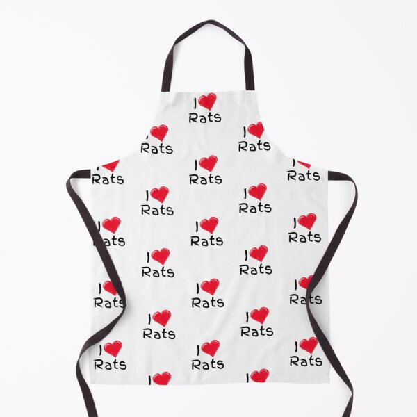 Item preview, I love rats (black writing) designed and sold by Kaylews_Designs.