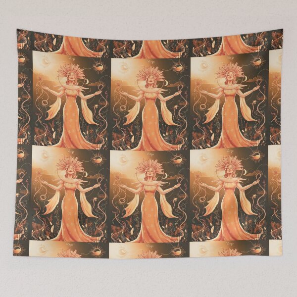 Item preview, Virgo Astrology. Sun in Virgo, Zodiac sign, Virgo symbol designed and sold by ZodiacWonders.