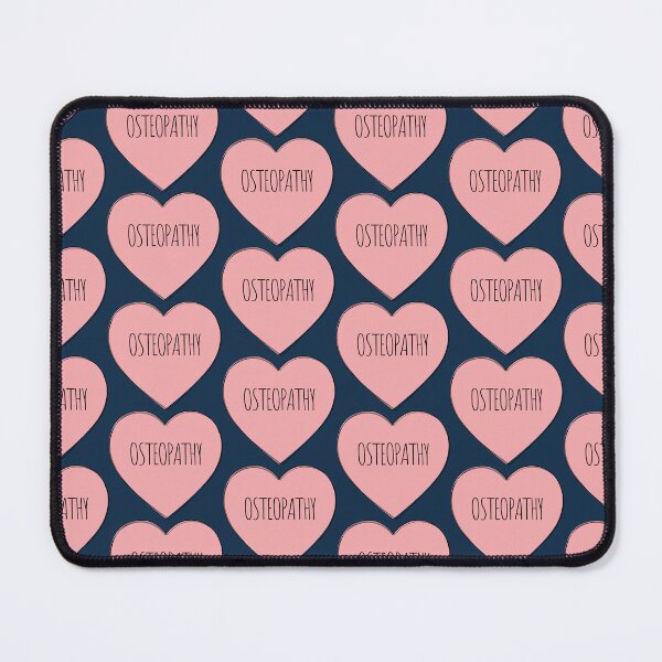 Item preview, I Love Osteopathy Blush Pink Heart designed and sold by MaryAller.