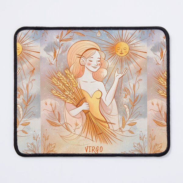Item preview, Virgo Astrology. Sun in Virgo, Zodiac sign, Virgo symbol designed and sold by ZodiacWonders.