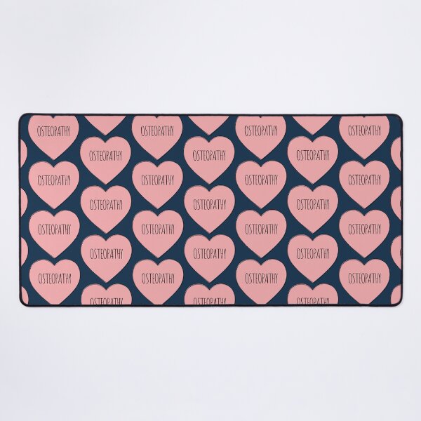 Item preview, I Love Osteopathy Blush Pink Heart designed and sold by MaryAller.