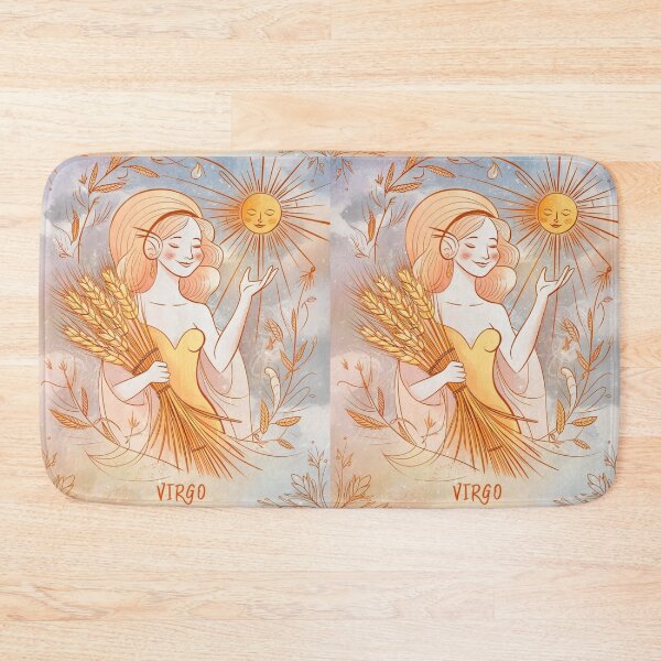 Item preview, Virgo Astrology. Sun in Virgo, Zodiac sign, Virgo symbol designed and sold by ZodiacWonders.