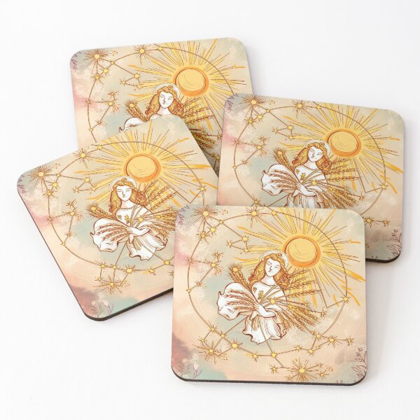Item preview, Virgo Astrology. Sun in Virgo, Zodiac sign, Virgo symbol designed and sold by ZodiacWonders.
