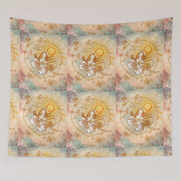 Item preview, Virgo Astrology. Sun in Virgo, Zodiac sign, Virgo symbol designed and sold by ZodiacWonders.