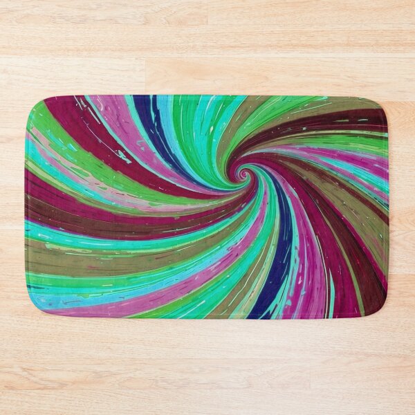 Item preview, Teal Calming Tornado Soothing Colors Swirl  designed and sold by SassyArtistry.