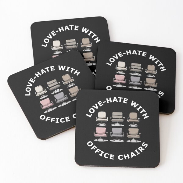 Item preview, Sit Up Straight Love-Hate With Office Chair designed and sold by FWLKIT.