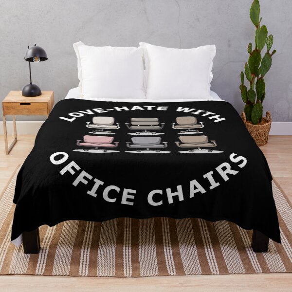 Item preview, Sit Up Straight Love-Hate With Office Chair designed and sold by FWLKIT.