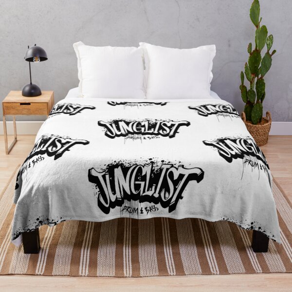 Item preview, JUNGLIST  - Graffiti Spray Paint (Black)  designed and sold by Discothreadz.